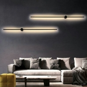 Metal Sconce Light Fixtures Linear Wall Mounted Lights for Bedroom
