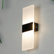 Acrylic Wall Sconce Lighting LED Modern Outdoor Wall Lighting