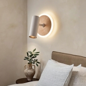 White Reading Wall Light Metal & Acrylic LED Wall Mounted Light Fixture