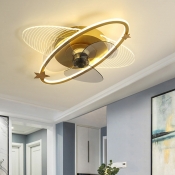 2-Light Flush Light Fixtures Contemporary Style Oval Shape Metal Ceiling Mounted Lights