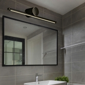 Minimalist Slim Wall Lighting Copper Integrated Led Indoor Bathroom Vanity Light