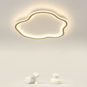 Modern Simple Personality Cloud LED Flushmount Ceiling Light for Bedroom