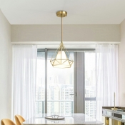Industrial Pendant Lighting Fixtures Vintage Geometric for Dinning Room