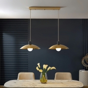 Contemporary Metal Pendant Lighting Fixtures Basic for Dinning Room