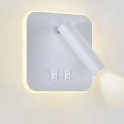 Modern 2 Light Wall Mounted Reading Lights Metal for Bed Room