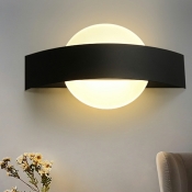 Modern Acrylic Wall Mounted Reading Lights 1 Light for Bed Room