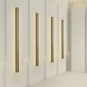 Modern Acrylic Linear LED Vanity Light with Integrated LED and Shimmering Acrylic Shade