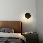 Modern Hardwired LED Wall Sconce - Ambient Lighting - White Acrylic Shade