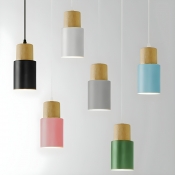 Modern Metal Pendant Light with Adjustable Hanging Length for Residential Use
