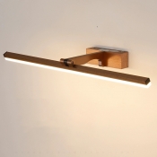 Single-Light LED Bulb Modern Metal Vanity Light for Stylish and Sleek Home Decor