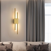 Unique Modern Third Gear LED 1-Light Metal Wall Lamp with Easy Wipe Clean, Ideal for Residential Use