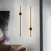 Modern Metal Living Room & Bedroom Wall Light in Minimalist & Linear Design