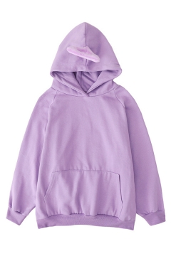 plain purple sweatshirt