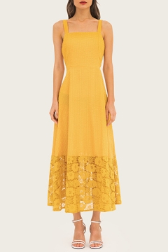 trendy yellow dresses