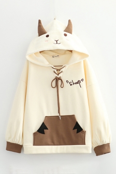 sheep hoodie with ears