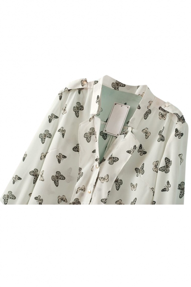 butterfly button up