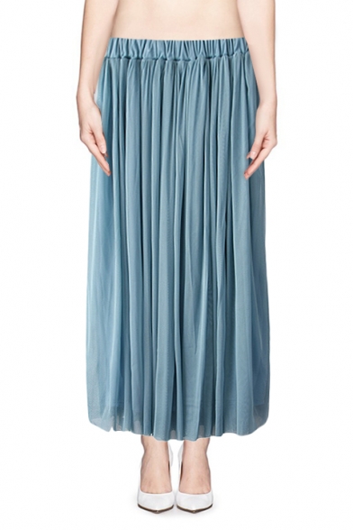 Must Have Tulle Maxi Skirt with Elasticated Waist