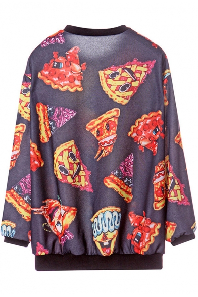 long sleeve pizza shirt