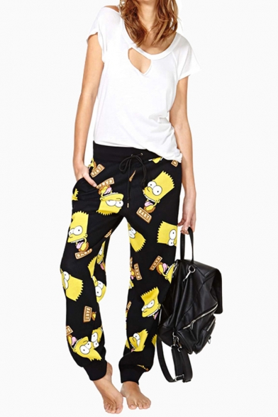 Simpson Collections Pattern Pull-On Track Pants