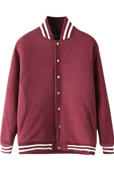 baseball collar jacket