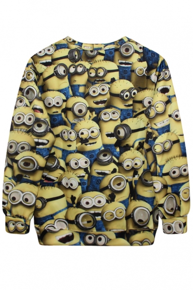 All Over Minions Funny Style Sweatshirt