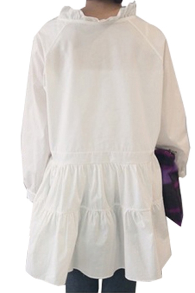 round neck smock