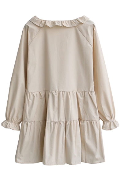 round neck smock