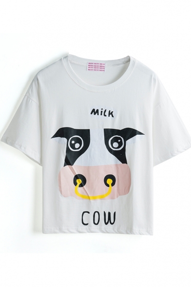 cow print t shirts