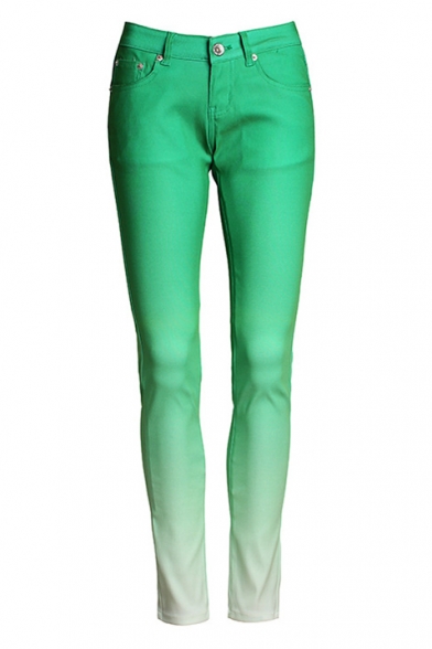 Ombre Style Skinny Jeans - Beautifulhalo.com