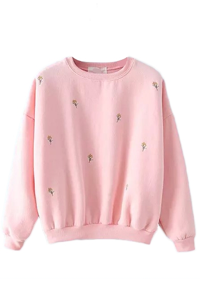 sweatshirt with embroidery