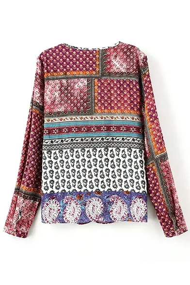 Tribal Print Blouse ~ #Trends & #Collection