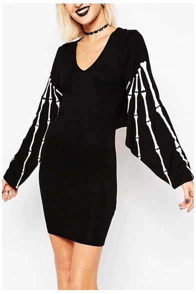 batwing bodycon dress