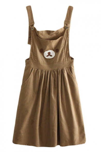 bear overall dress