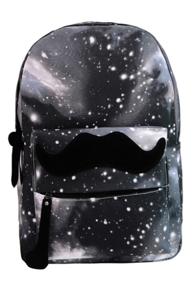 Nylon Backpack / Laptop Bag - Black