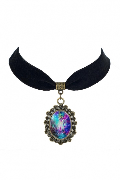 Elegant Gothic Galaxy Metal Women's Necklaces - Beautifulhalo.com
