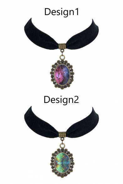 Elegant Galaxy Metal Women's Necklaces