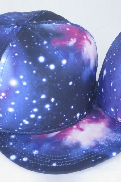 Personality 3D Print Galaxy Pattern Outdoor Leisure Fashion Summer Baseball Caps Women Outdoor Caps