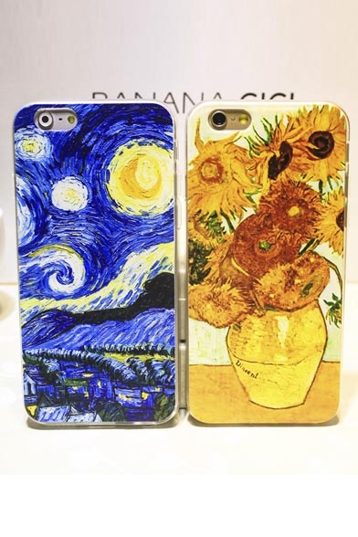 Trendy Painting Print Mobile Phone Cases