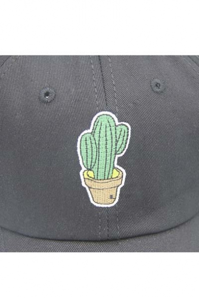 Hot New Release Cactus Pattern Women Outdoor Leisure Fashion Summer Baseball Caps