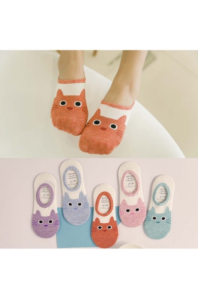 Women Cute Cartoon Socks Cotton Socks