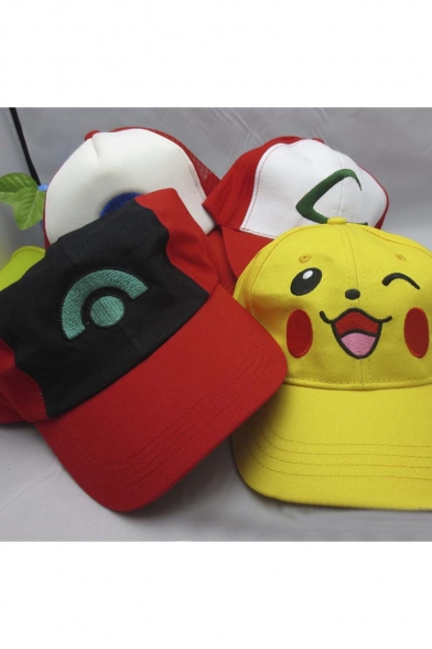 Hot Game Character iMonster Pokemon Go Cartoon Pattern Popular Outdoor Leisure Fashion Summer Baseball Caps