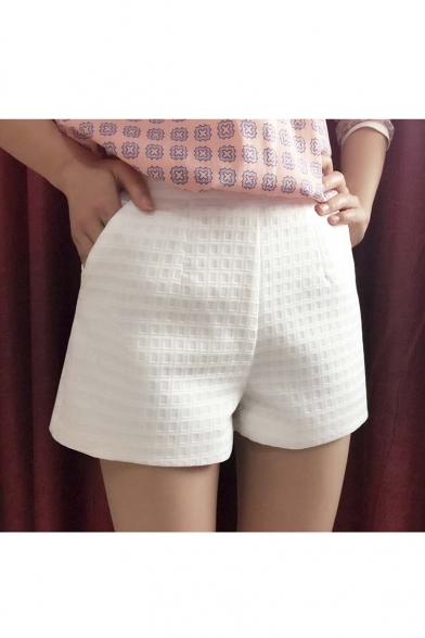Women's Loose Plain Shorts