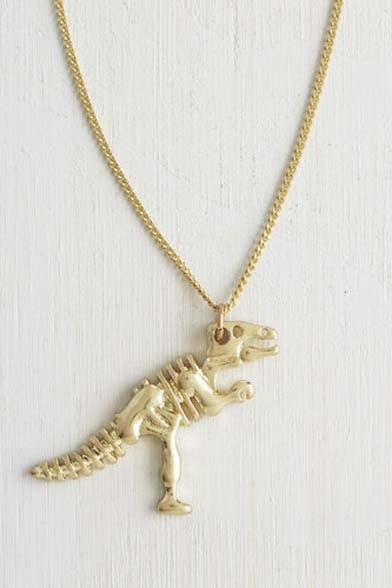 Cool Dinosaurs Shaped Alloy Chic Necklace