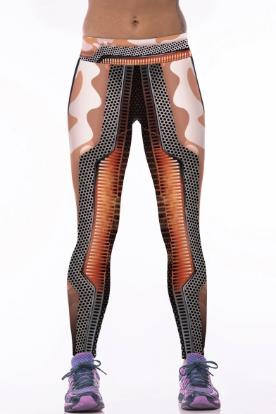 Women's Chic 3D Printed Active Legging