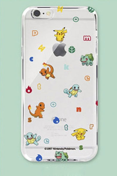 Popular Game Print Transparent TPU Phone Cases for iPhone 5/5S iPhone 6/6 Plus