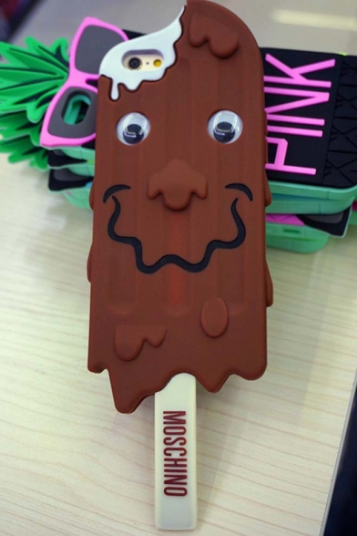 Fashion Chocolate Ice Stick Silicone Mobile Phone Cases