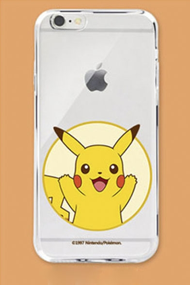Popular Game Print Transparent TPU Phone Cases for iPhone 5/5S iPhone 6/6 Plus