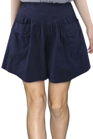 Women's Loose High Waist Shorts Slimmer Summer Dress Shorts