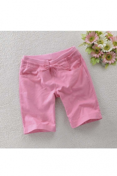 New Fashion Plain Casual Short Pants