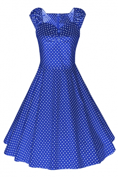 Women's 1950s Style Vintage Swing Party Dress
